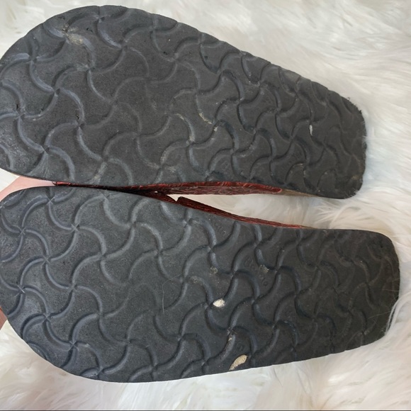 Birkenstock Betula Red Jewel Sandals - Picture 6 of 8